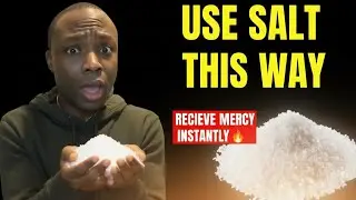If You Use Salt This Way, You'll See Money Favor Mercy Instantly! 🧂🔥 | Christian Teachings