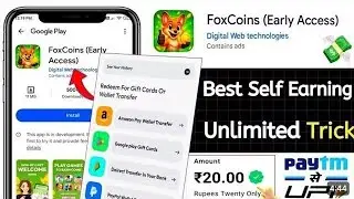 Fox Coins App Se Paise Kaise Kamaye !! Fox Coins App Withdrawal Proof !! Fox Coins App