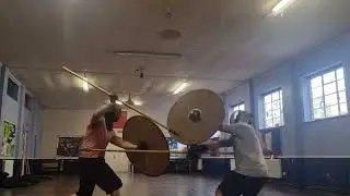 Spear and Shield Sparring Viking HEMA 1