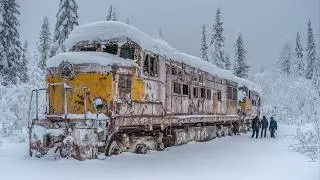 Abandoned in a Snowy Mountain Forest: Full Restoration of an EMD SD70M Locomotive