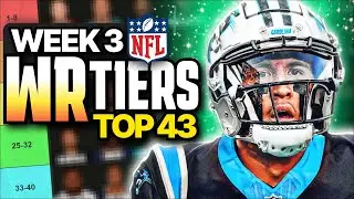 Week 3 Fantasy Football WR Rankings (Top 43)