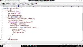 CRUD APPLICATION WITH PHP AJAX MYSQL