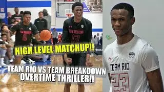 Team RIO vs Team BREAKDOWN OVERTIME THRILLER!! Bryan Antoine IS CUTCH!! | UA INDY
