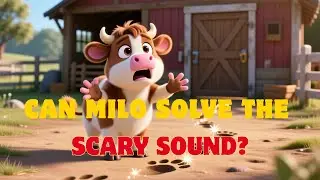 Can Milo Solve the Scary Sound? | Farm Bedtime Story time
