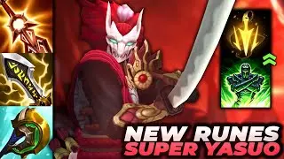 Yasuo with NEW RUNES is NOT NORMAL | Wild Rift Patch 3.2