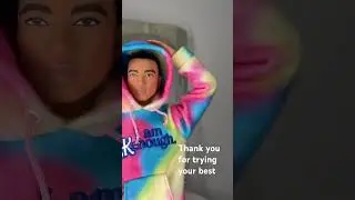 Thank you for trying your best. And, I love this hoodie #kenough #barbiemovie #kencollector #kendoll