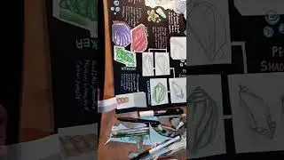 My art board for IGCSE Art & Design (practice) #art #drawing #msg2 #igcse#2026