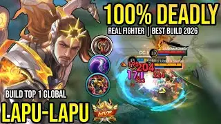 LAPU-LAPU BEST BUILD 2026 | BUILD TOP 1 GLOBAL LAPU-LAPU GAMEPLAY | MOBILE LEGENDS✓