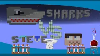 Minecraft - Sharks Vs Steve Minigame