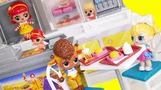 LOL Surprise New Barbie McDonalds Happy Meal with Barbie Ambulance Goldie