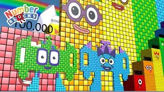 Learn Numbers 456 vs 576 vs 10,000,000 with Numberblocks | Super Fun Math for Kids! 🚀
