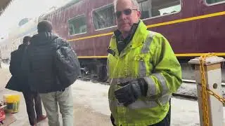 New Hampshire winter white mountain train ride…||Northconway train ride…#ytvideos 
