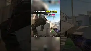 Me and my frnd core gameplay 😭 | cs2 funny clips #cs2 #cs2clips #csgo #viral