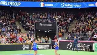 Fed Kupa: az Ana Bogdan/Raluca Olaru p&aacute;ros 6-4-re megnyeri az első szettet