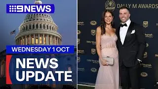 U.S. government shuts down; Rugby League's night of nights | 9 News Australia