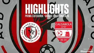 ASD Camerino Calcio 0 - 1 ASD Caldarola GNC - Highlights • 16a Giornata
