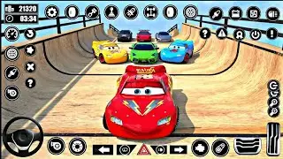 CARZY STREET STOCK CARS RACING`|Mega Ramp Stunt Mode|Burnout On The Roads