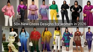 Top 50 Latest Dress Designs for Women In 2026 | Trending Smart Casual Outfits Styles For Women
