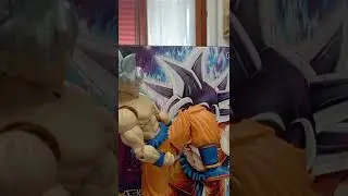GOKU ULTRA ISTINTO MODEL KIT FIGURE RISE STANDARD STOP MOTION REVIEW.