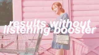 ⊱ gain results without listening ✎ forced booster (USE WITH CAUTION!) ⊰