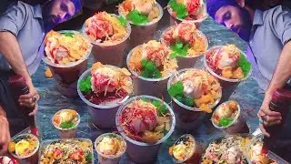 Shehbaz Gola Ganda Pakistan Street Food | Crushed Ice Gola | Lahore Food Street Desserts