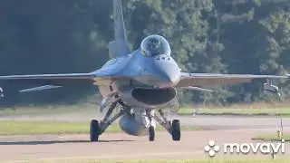 08-09-'23. Departure ochtend wave. 2 × F35  & 5 × F16. Rw 06L    😍😉