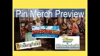New Disney Merchandise preview WDW Disneyland Soda Fountain pins WDI Paris