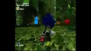 Gameplay - Sonic Adventure 2 / Green Forest (Dreamcast)