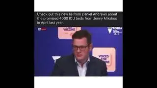 Dan Andrews Lying about ICU beds
