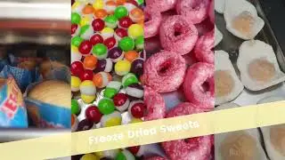 SpaceSweets | Freeze Dried Candy | Behind The Scenes - Refreshers, Skittles, Strawberry Rings