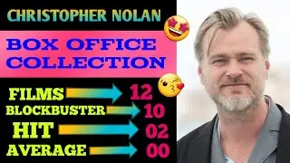 Christopher Nolan box office collection | Christopher nolan office analysis |Nolan hit and flop film