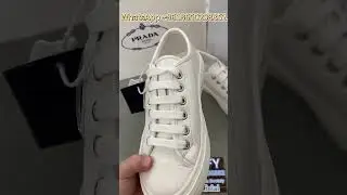 P-rada White Naplak Patent Leather Sneakers