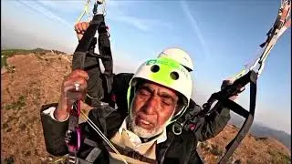 Heart saying &ldquo;No&rdquo;, wind saying &ldquo;Let&rsquo;s go!&rdquo; 😄🪂Baba&rsquo;s first tandem paragliding experience!
