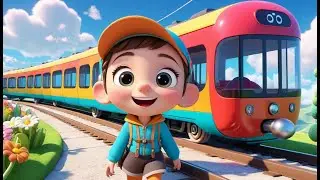 Baby&rsquo;s Morning Routine Song in the Sky Train Station | Kids Song 2025 | Fun Nursery Rhyme Adventure