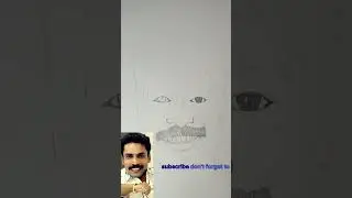 Actor Guinness pakru pencil drawing easy steps Athbhutha dweepu #drawing #art #viralpicture #short
