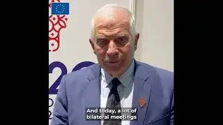HR/VP video message ahead of the G20 Foreign Ministers' Meeting (G20 FMM), 7-8/7/2022