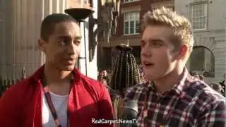 Alex Sawyer & Bobby Lockwood Interview - House of Anubis Season 2 UK Premiere