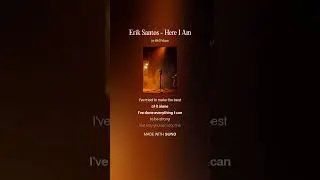 Here I Am- Eric Santos (Pinoy Soul)