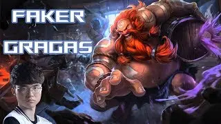 Faker - Gragas Jungler - 8.20 - Full Game - LOL #51