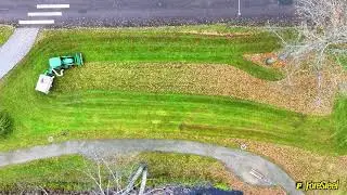 Leaf Cleanup Timelapse | Foresteel FT-1600 + John Deere 3R |  4500 m&sup2; per hour Efficiency