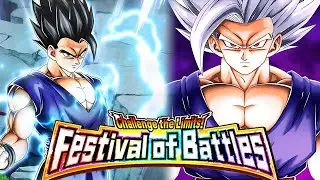 EZA PHY LR ULTIMATE GOHAN VS FESTIVAL OF BATTLES! Dragon Ball Z Dokkan Battle
