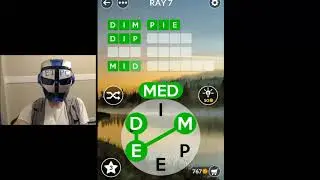 WORDSCAPES UNCROSSED RAY LEVELS 1 - 20 ANSWERS (MIST) masaya ang mga salita