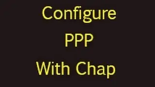 Configure PPP with CHAP