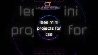 IEEE Mini Projects for CSE | Cloud Technologies