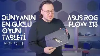 Dünyanın En Güçlü Oyun Tableti: ASUS ROG Flow Z13 Kutu Açılışı ve İlk Bakış