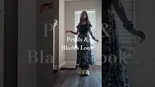 Petals & Blades Look#romanticgoth#gothfashion#darkaesthetic#gothicelegance