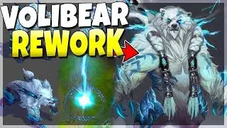 VOLIBEAR REWORK!!! New Update + New Abilities (E In-Game Look) - League of Legends