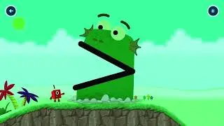 Numberblocks Magic Run in the Green World 🌿 | Counting Number Seven