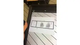 Augmented Reality - Fingerprint analysis!