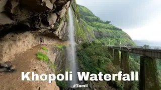 Exploring the unseen Khopoli waterfalls in Maharashtra | Offbeat trekking place | Railway bridge